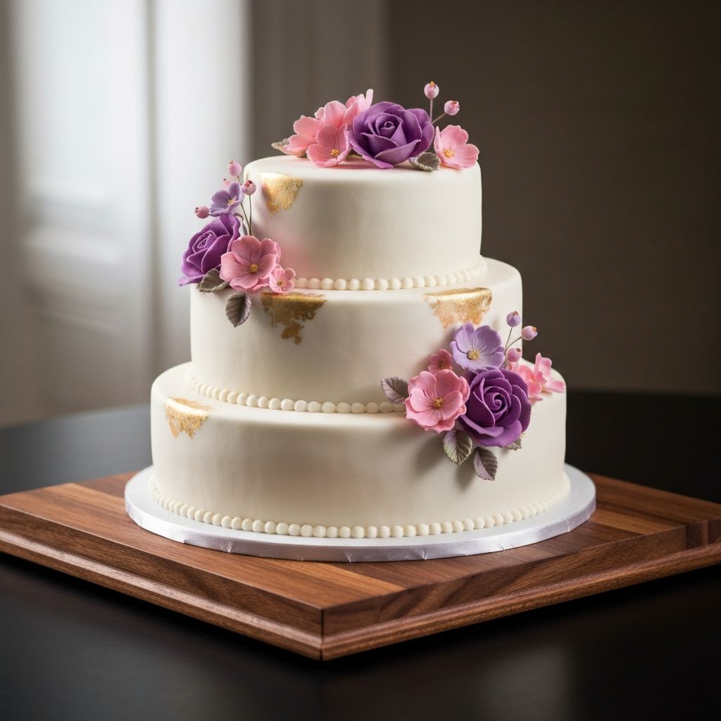 Custom celebration cake